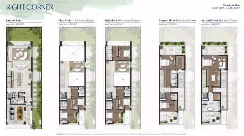 Floor plan, 4 Beds, 5,413 sq ft