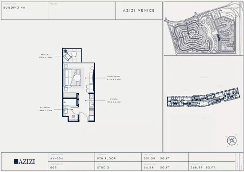 Floor plan, Studio, 365 sq ft