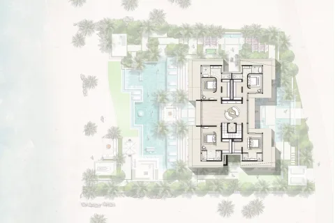 Floor plan, 5 Beds, 13,316 sq ft