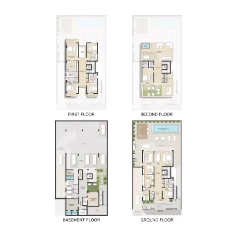 Floor plan, 6 Beds, 13,568 sq ft