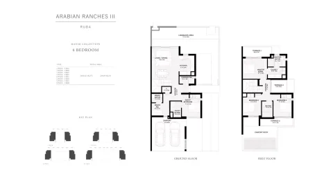 Floor plan, 4 Beds, 2,483 sq ft