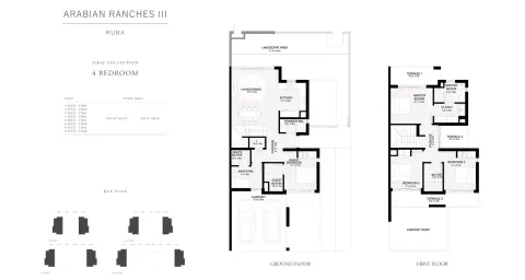 Floor plan, 4 Beds, 2,507 sq ft