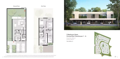 Floor plan, 3 Beds, 2,282 sq ft