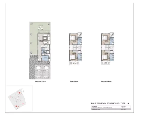 Floor plan, 4 Beds, 2,335 sq ft