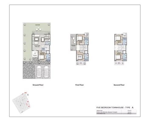 Floor plan, 5 Beds, 2,940 sq ft