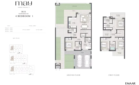 Floor plan, 4 Beds, 2,452 sq ft