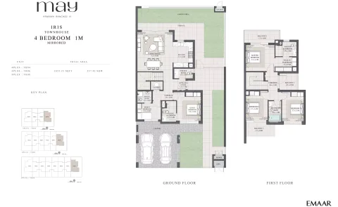 Floor plan, 4 Beds, 2,452 sq ft