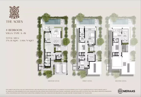 Floor plan, 4 Beds, 3,986 sq ft