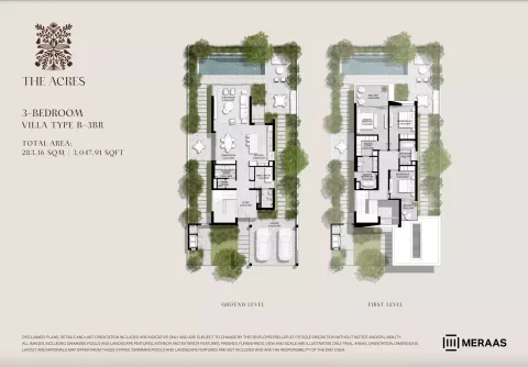 Floor plan, 3 Beds, 3,047 sq ft