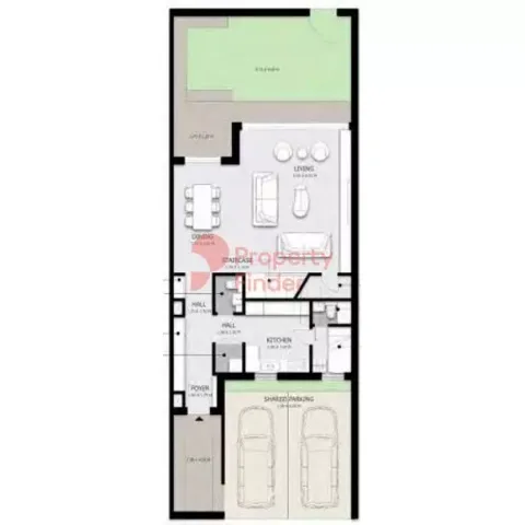 Floor plan, 3 Beds, 2,409 sq ft