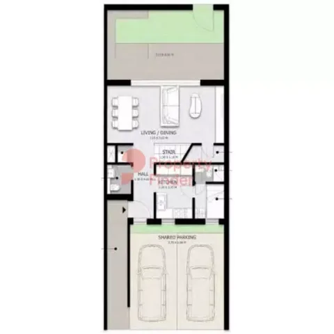 Floor plan, 2 Beds, 1,882 sq ft