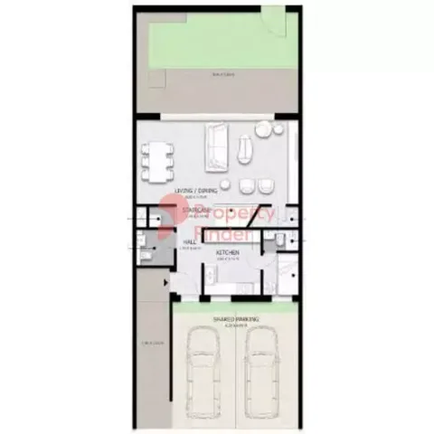 Floor plan, 3 Beds, 2,159 sq ft