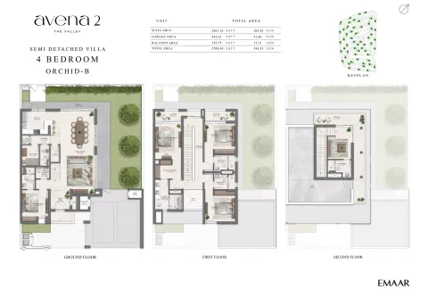 Floor plan, 4 Beds, 3,708 sq ft