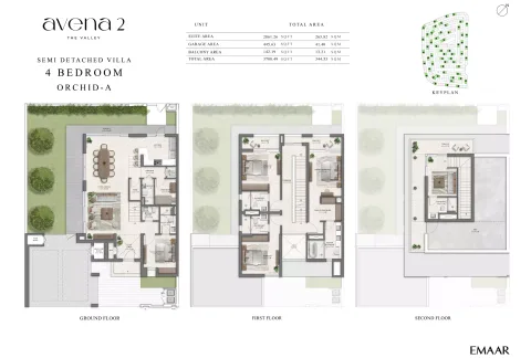 Floor plan, 4 Beds, 3,708 sq ft