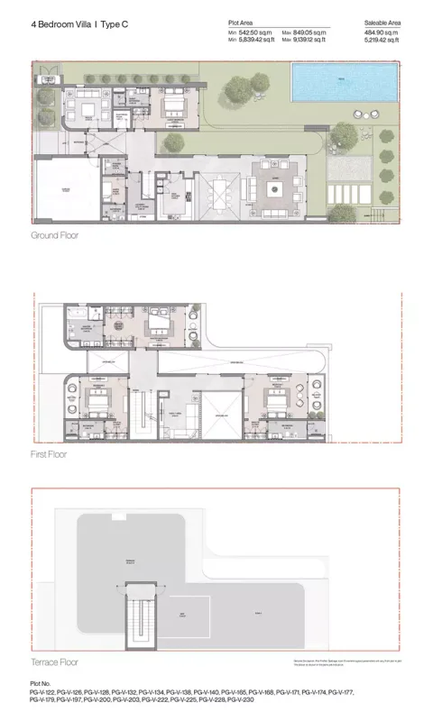 Floor plan, 4 Beds, 5,219 sq ft
