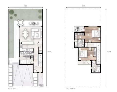 Floor plan, 2 Beds, 1,430 sq ft