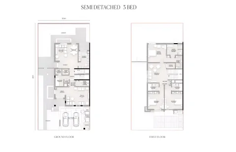 Floor plan, 3 Beds, 3,286 sq ft