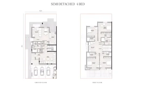 Floor plan, 4 Beds, 4,069 sq ft