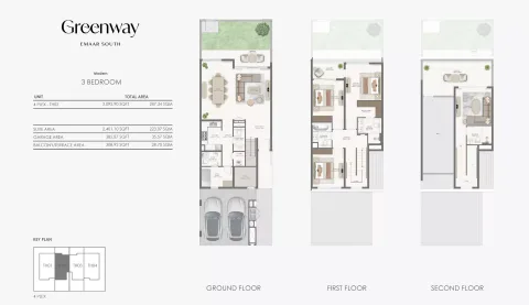 Floor plan, 3 Beds, 3,092 sq ft