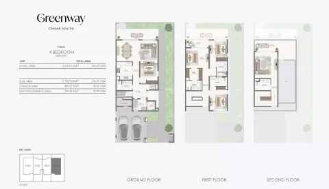 Floor plan, 4 Beds, 3,513 sq ft