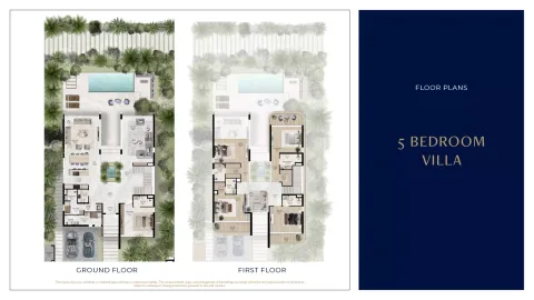 Floor plan, 5 Beds, 4,822 sq ft