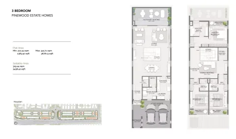 Floor plan, 3 Beds, 3,438 sq ft