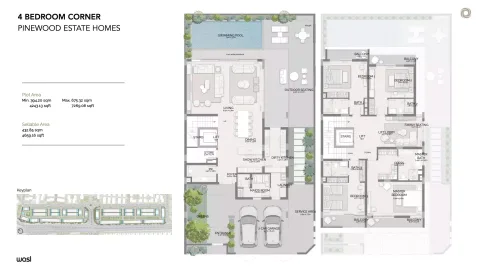 Floor plan, 4 Beds, 4,659 sq ft