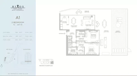 Floor plan, 2 Beds, 3,465 sq ft