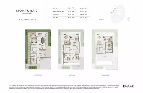 Floor plan, 5 Beds, 5,358 sq ft