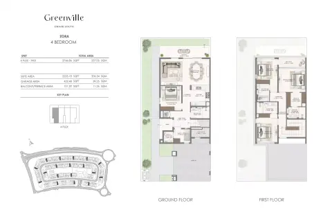 Floor plan, 4 Beds, 2,766 sq ft