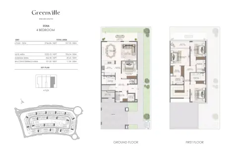 Floor plan, 4 Beds, 2,766 sq ft