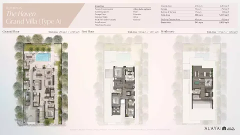 Floor plan, 4 Beds, 5,825 sq ft