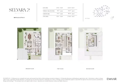 Floor plan, 4 Beds, 3,798 sq ft