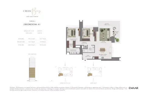 Floor plan, 2 Beds, 1,451 sq ft