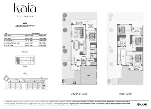 Floor plan, 4 Beds, 2,610 sq ft