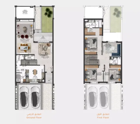 Floor plan, 3 Beds, 2,237 sq ft