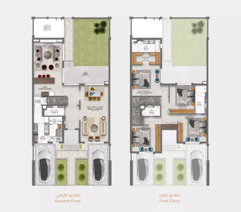 Floor plan, 4 Beds, 2,800 sq ft