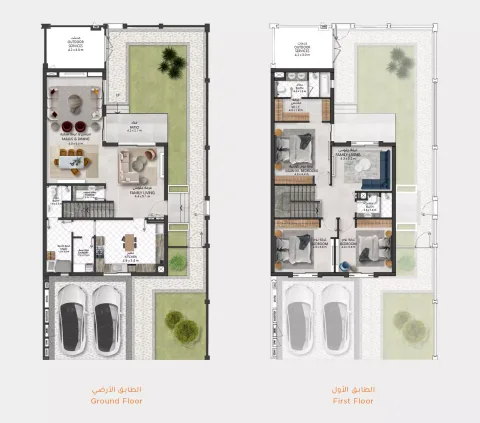 Floor plan, 3 Beds, 3,043 sq ft