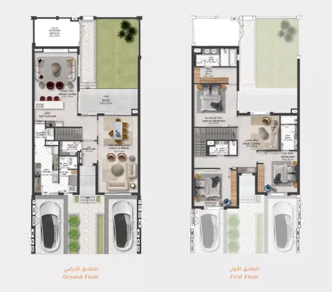 Floor plan, 3 Beds, 2,754 sq ft
