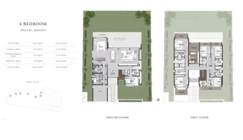 Floor plan, 6 Beds, 8,824 sq ft