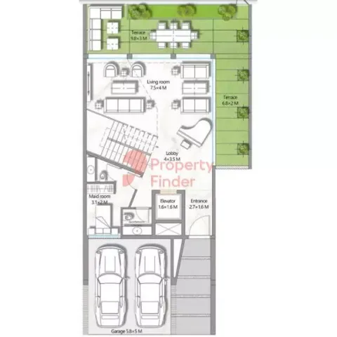 Floor plan, 4 Beds, 0 sq ft