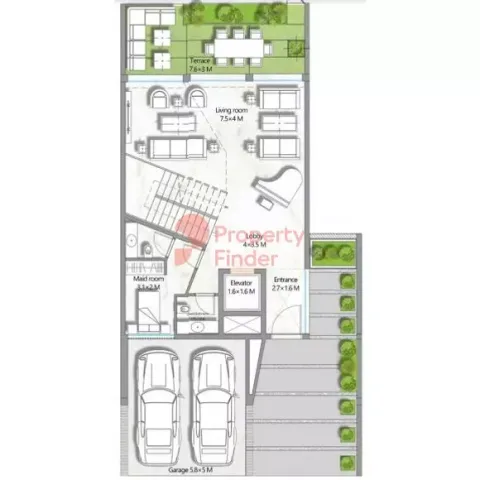 Floor plan, 4 Beds, 0 sq ft