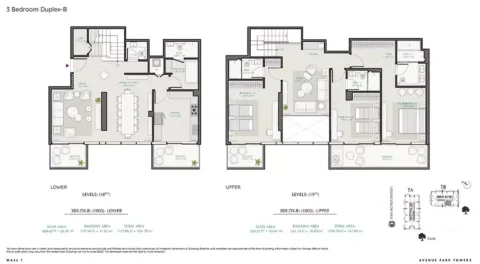 Floor plan, 3 Beds, 1,518 sq ft