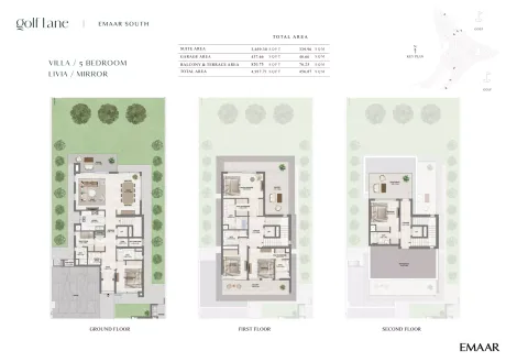 Floor plan, 5 Beds, 4,917 sq ft