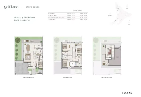 Floor plan, 4 Beds, 4,016 sq ft