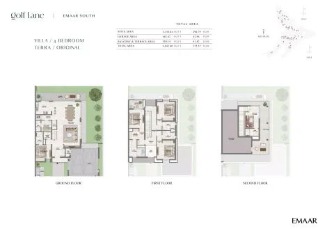 Floor plan, 4 Beds, 4,042 sq ft