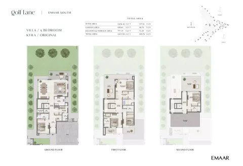 Floor plan, 5 Beds, 4,851 sq ft