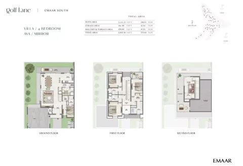 Floor plan, 4 Beds, 4,043 sq ft