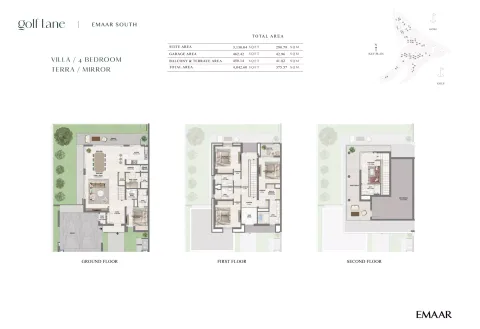 Floor plan, 4 Beds, 4,042 sq ft