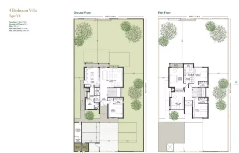 Floor plan, 4 Beds, 7,545 sq ft